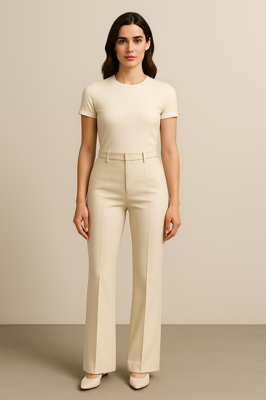 Women’s High-Waisted Formal Trousers